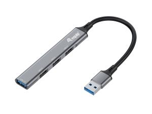 EU Product - 4-Port USB-A3.2-Hub->3xUSB-A 2.0/1xUSB-A3.2      5Gbps thumbnail