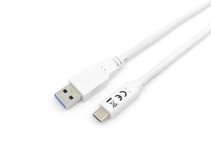 EU Product - Kabel USB-A3.2->C Gen1 3A         St/St  1.00m    wei� thumbnail