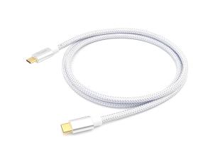 128356 EQUIP Kabel USB-C 3.2 -> C       St/St  1.00m 5A 4K/60Hz  ws