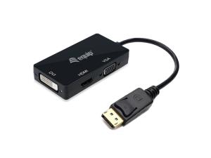 133441 EQUIP Displayport->HDMI/VGA/DVI Adapter St/Bu        schwarz