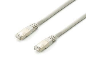EU Product - Patchkabel Cat6A  10x S/FTP 2xRJ45  0.25m    grau Plat thumbnail