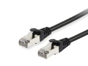 EU Product - Patchkabel Cat6A      S/FTP 2xRJ45  0.50m schwarz LSZH Polybeutel thumbnail