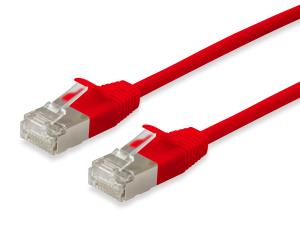 EU Product - Patchkabel Cat6A SlimFlex F/FTP 3.00m rot  LSZH 2xRJ45 Polybeutel thumbnail