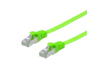 EU Product - Patchkabel Cat6A Flat U/FTP 2xRJ45 10.00m    gr�n LSZH Polybeutel thumbnail