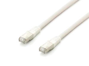EU Product - Patchkabel Cat6A  10x S/FTP 2xRJ45  0.50m    wei� Plat thumbnail