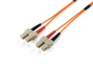 EU Product - Patchkabel SC->SC 15.00m Singlemode Duplex OS2    gelb Polybeutel thumbnail