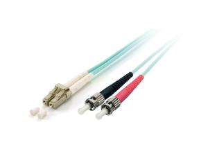 EU Product - Patchkabel LC->ST 15.00m Multimode  Duplex OM3  t�rkis Polybeutel thumbnail