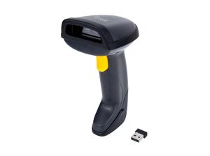 EU Product - Barcode Handscanner 2D Laser mit Halterung 2.4GHz sw - Hand Scanner thumbnail