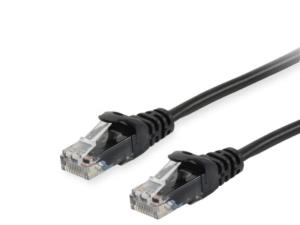 EU Product - Patchkabel Cat6       U/UTP 2xRJ45  0.15m schwarz  PVC Polybeutel thumbnail