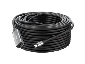 EU Product - Kabel USB-C3.2->C Gen1 Akt.Erweit.St/Bu  5.00m schwarz thumbnail