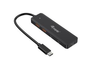 EU Product - 4-Port USB-C3.2-Hub->2xUSB-A 3.2/2xUSB-C/USB-C  10Gbps thumbnail