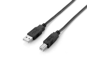 EU Product - USB2.0 Druckerkabel USB-A->USB-B  St/St  2.00m schwarz Polybeutel thumbnail