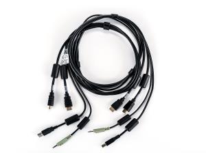 CBL0114 VERTIV CABLE ASSY, 2-HDMI/1-USB/1-AUDIO, 6FT