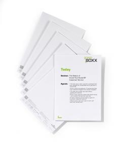 485602 DURABLE Insert Sheets for Info Sign 297x210mm (Pack 10) - 485602