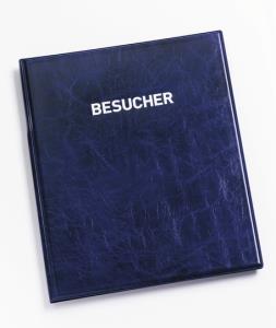 PU Leather GDPR Visitor Book 100 Name Badges & Security Sheet thumbnail