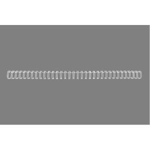 GBC WireBind Binding Wires 3:1 No8 12.5mm A4 White (100) thumbnail