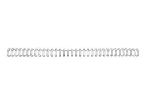 GBC WireBind Binding Wires 3:1 No6 95mm A4 Silver (100) thumbnail