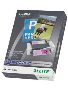 74840000 A4 UDT iLAM 2 x 250 Micron Pouch 100Pk thumbnail