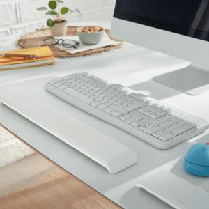 Cosy Adjustable Keyboard Wrist Rest Light Grey thumbnail