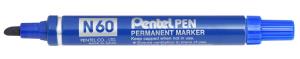 N60-C PENTEL Pentel N 60 permanent marker Chisel tip Blue 12 pc(s)                                                                                                 