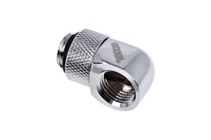 Eiszapfen 90 Degree Angled Rotary Fitting -  Chrome thumbnail
