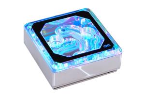 Eisblock XPX Aurora Edge CPU Water Block- Plexi Chrome Digital RGB thumbnail