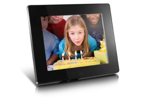 ADMPF108F ALURATEK Aluratek ADMPF108F digital photo frame Black 20.3 cm (8