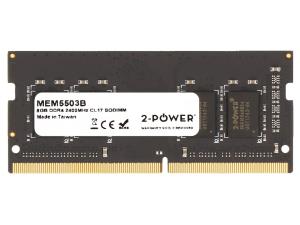 MEM5503B 2-POWER 2-Power 8GB DDR4 2400MHz CL17 SODIMM Memory                                                                                                           