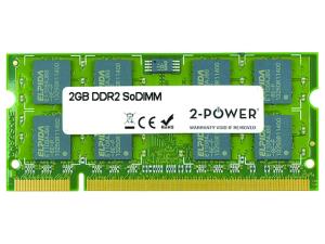2P-JM800QSU-2G 2-POWER 2-Power 2GB DDR2 800MHz SoDIMM Memory - replaces Jm800Qsu-2G                                                                                          