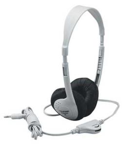 Ergoguys Califone 3060AV Headphones Wired Head-band Beige, Black