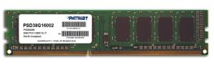 PSD38G16002 PATRIOT MEMORY Patriot Memory DDR3 8GB PC3-12800 (1600MHz) DIMM memory module 1 x 8 GB                                                                               