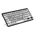 XLPrint Bluetooth Black on White UK Keyboard thumbnail
