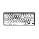XLPrint Bluetooth Black on White UK PC Keyboard thumbnail