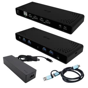 CADUA4KDOCKPDB100UK I-TEC ELECTRONICS ITEC Universal Dual 4k display docking station + power delivery 85W   CADUA4KDOCKPDB100UK