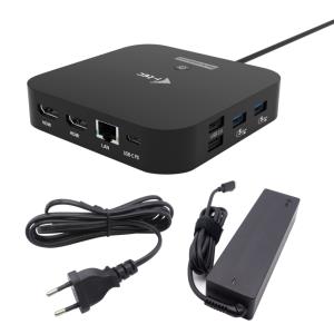I-TEC USB-C 2X HDMI DOCK 100W thumbnail