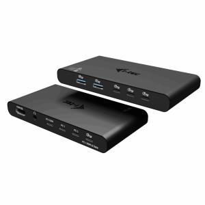 (NEW) i-tec Universal KVM Docking Station HDMI for 2 hosts, Power Delivery 2x 100W, mains power supply not included thumbnail