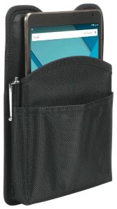 Designed for an easier transport and access to your device this folio has a belt, a front pocket and a stylus holder. thumbnail