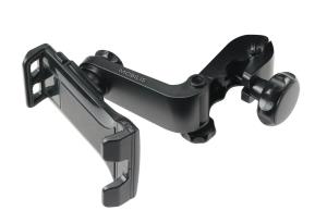 The tablet headrest mount is the perfect companion to entertain your children during car trips. Install it on a front seat headrest, with its articulated arm and swivel head, it adapts to the size of your children and allows to position the tablet fo thumbnail