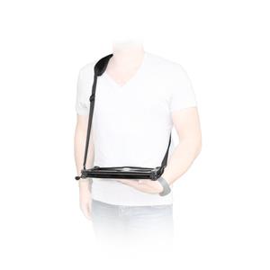 This shoulder strap is ideal for typing when standing up or for carrying your mobile device. It includes 2 attachment points to attach it to the protective case. The shoulder pad is reinforced with foam and the shoulder strap length is adjustable. thumbnail