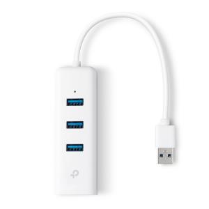 UE330 TP-LINK 3-Port USB 3.0 Hub GB Ethernet Adapter