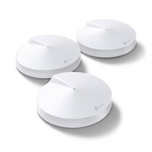 DECO M5(3-PACK) TP-LINK DECO M5 - - Wi-Fi system - - up to 4,500 sq.ft - mesh - 1GbE - Wi-Fi 5 - Bluetooth - Dual Band (pack of 3)