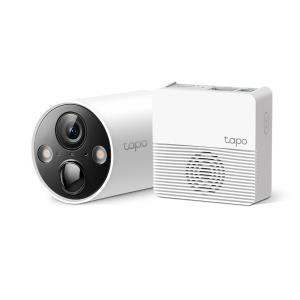 TAPO C420S1 TP-LINK (TAPO C420S1) Smart Wire-Free 2K QHD Outdoor Security 1-Camera System, 180-Day Battery, Colour Night Vision, AI Detection, Alarms, 2-Way Audio, Tapo H200 Hub Included
