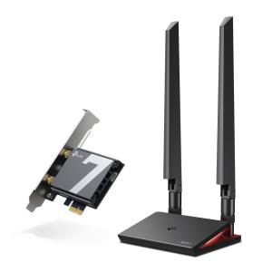 Archer TBE550E V1 - Network adapter - PCIe - Wi-Fi 6E, Bluetooth, Wi-Fi 7 thumbnail