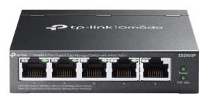 EU Product - Switch Omada ES205GP 5xGBit 4xPoE+ Managed thumbnail