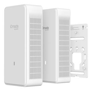 Omada EAP775-Wall V1 - Radio access point - 5 ports - 1GbE, 2.5GbE, Wi-Fi 7 - Bluetooth, Wi-Fi 7 - 2.4 GHz, 5 GHz, 6 GHz - cloud-managed - wall mountable thumbnail