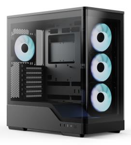 P500A Mid Tower Case - Black thumbnail