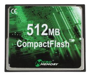 MMCF/512 MICROMEMORY 512MB Memory Card