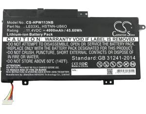 MBXHP-BA0143 MICROBATTERY Laptop Battery for HP 46Wh