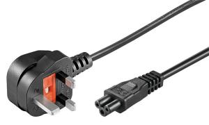 PE090818 MICROCONNECT Power Cord UK - C5 2,0m Black