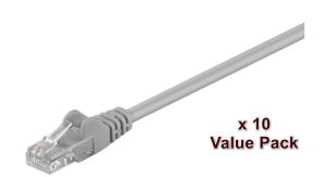EU Product - U/UP C5e 0.5m Grey 10 Pck thumbnail